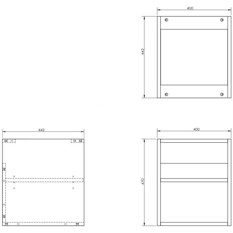 Mexen Rivel mobiletto da bagno 120 cm con lavabo Vela destro, 1S, 1D, scanalato, grigio opaco/bianco opaco