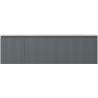 Mexen Rivel Badschrank 160 cm mit Waschbecken Vela rechts, 1S, 1D, geriffelt, graphit/weiß matt - 91A23-16047-3-BBFF66-W23P01