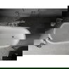 Mexen Retro vrijstaande badkuip 150 x 73 cm, wit, chromen poten - 53251507300-00