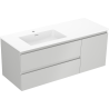 Mexen Orio mobile da bagno 120 cm con lavabo Otis sinistro, 2S, 1D, grigio opaco/bianco opaco - 91A13-12047-3-BBFFF62-W18L01