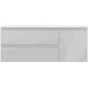 Mexen Orio mobile da bagno 120 cm con lavabo Otis sinistro, 2S, 1D, grigio opaco/bianco opaco - 91A13-12047-3-BBFFF62-W18L01