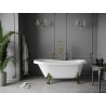 Mexen Retro freestanding bathtub 150 x 73 cm, white, gold legs - 53251507300-50