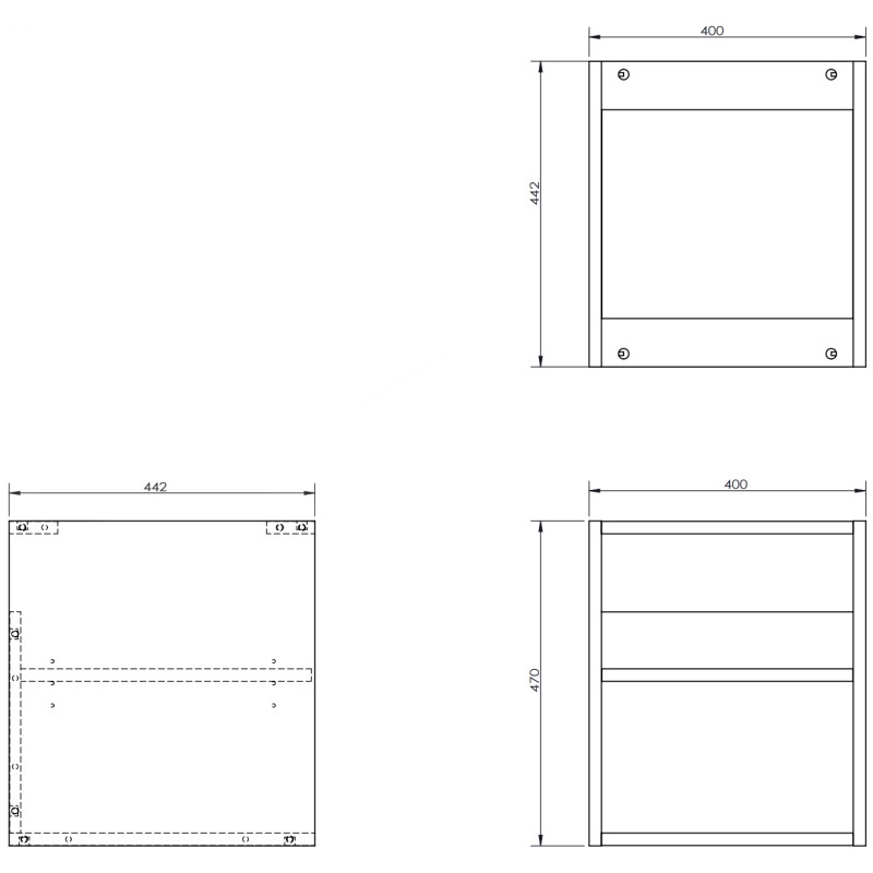 Mexen Orio Badezimmerschrank 120 cm mit Waschbecken Otis rechts, 2S, 1T, weiß matt - 91A13-12047-3-BBFFF01-W18P01