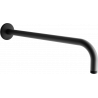 Mexen braccio doccia a parete 40 cm nero - 79211-70