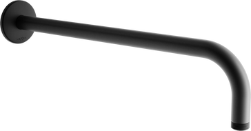 Mexen zwarte douche-arm, wandmontage 40 cm - 79211-70
