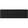 Mexen Orio mobile da bagno 160 cm con lavabo Otis destro, 2S, 1D, nero opaco - 91A13-16047-3-BBFFF71-W18P71