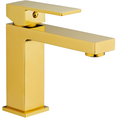 Mexen Uno grifo de lavabo, dorado - 71400-50