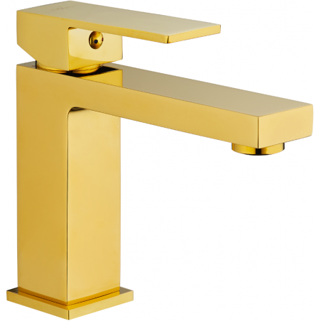 Mexen Uno washbasin faucet, gold - 71400-50