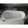 Mexen Retro freistehende Badewanne 170 x 75 cm, weiß, verchromte Füße - 53251707500-00