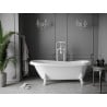 Mexen Retro freistehende Badewanne 170 x 75 cm, weiß, weiße Beine - 53251707500-20