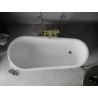 Mexen Retro freestanding bathtub 170 x 75 cm, white, gold legs - 53251707500-50