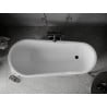 Mexen Retro freistehende Badewanne 170 x 75 cm, weiß, schwarze Beine - 53251707500-70