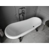 Mexen Retro wanna wolnostojąca 170 x 75 cm, biała, nogi czarne - 53251707500-70