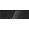 Mexen Orio armario de baño de 160 cm con lavabo Vela izquierdo, 2S, 1D, negro brillo/negro mate - 91A13-16047-3-BBFFF70-W23L71