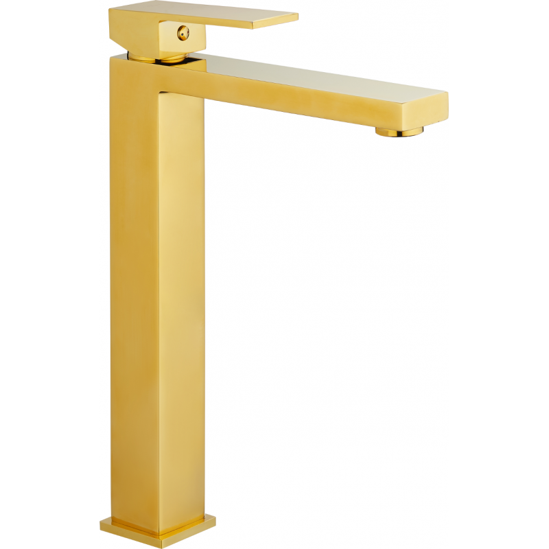 Mexen Uno robinet de lavabo haut, doré - 71410-50