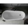 Mexen Retro freestanding bathtub 170 x 75 cm, white/black, black legs - 53251707575-70
