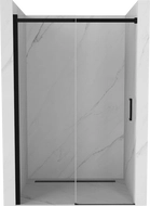 Mexen Omega portas de chuveiro deslizantes 120 cm, transparentes, pretas - 825-120-000-70-00