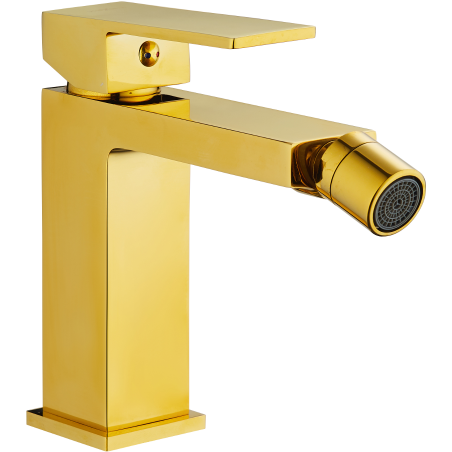 Mexen Uno torneira de bidé dourada - 71420-50