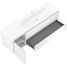 Mexen Rivel vannitoakapp 160 cm valamu Vela parema, 2S, 1D, sooniline, valge matt - 91A23-16047-3-BBFFF01-W23P01