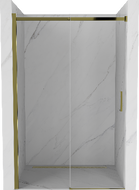Mexen Omega 100 cm lükand dušiuks, läbipaistev, kuldne - 825-100-000-50-00