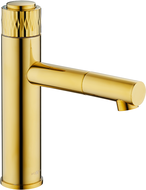 Mexen Diamond washbasin faucet, gold - 71500-50