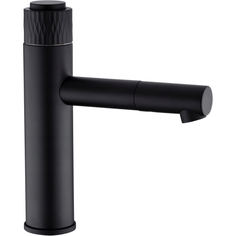 Mexen Diamond rubinetteria lavabo, nero - 71500-70