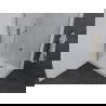 Mexen Pretoria kabina prysznicowa uchylna 70 x 120 cm, transparent, chrom + brodzik Flat - 852-070-120-01-00-4010