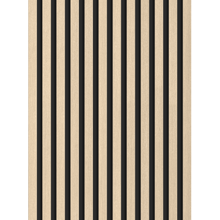 Mexen Lam-B επενδύσεις τοίχου 275 x 30 cm, πλάκα HDF 4 mm, τεχνικός καπλαμάς, Δρυς