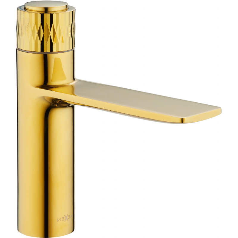 Mexen Zero+ gouden wastafelkraan - 71600-50