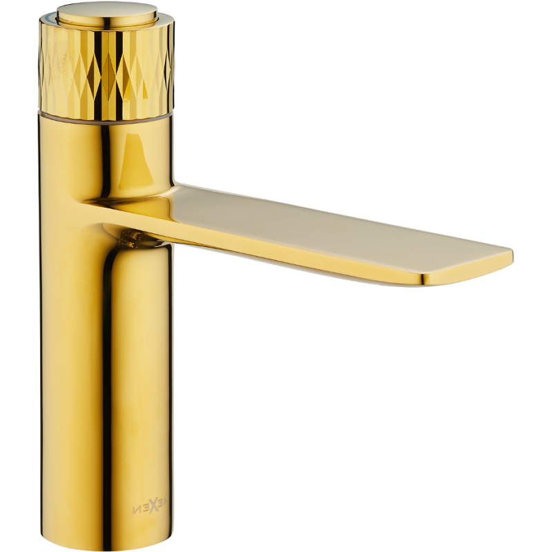 Mexen Zero+ rubinetto per lavabo, dorato - 71600-50