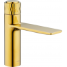 Mexen Zero+ gouden wastafelkraan - 71600-50