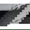 Mexen Pretoria douchecabine swingend 80 x 80 cm, transparant, chroom + Flat douchebak, zwart - 852-080-080-01-00-4070