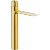 Mexen Zero+ tall washbasin faucet, gold - 71610-50