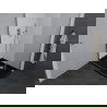 Mexen Pretoria draaideur douchecabine 100 x 70 cm, transparant, chroom + Flat douchebak, zwart - 852-100-070-01-00-4070