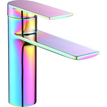Mexen Zero robinet de lavabo, bleu/rose - 71100-52