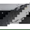 Mexen Pretoria cabine de douche pivotante 100 x 120 cm, transparent, chrome + receveur Flat, noir - 852-100-120-01-00-4070