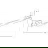 Mexen Asis handdoekhaak, chroom - 7017624-00