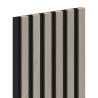 Mexen Lam-B Wandpaneele 275 x 30 cm, HDF-Platte 4 mm, Technisches Furnier, Aschgraue Eiche - S100-275307-3015-005