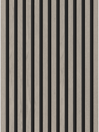 Mexen Lam-B lamelles murales 275 x 30 cm, panneau HDF 4 mm, placage technique, Chêne Cendré - S100-275307-3015-005