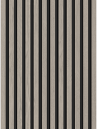 Mexen Lam-B sienas līstes 275 x 30 cm, HDF plāksne 4 mm, tehniskais finieris, Pelēkais Ozols - S100-275307-3015-005