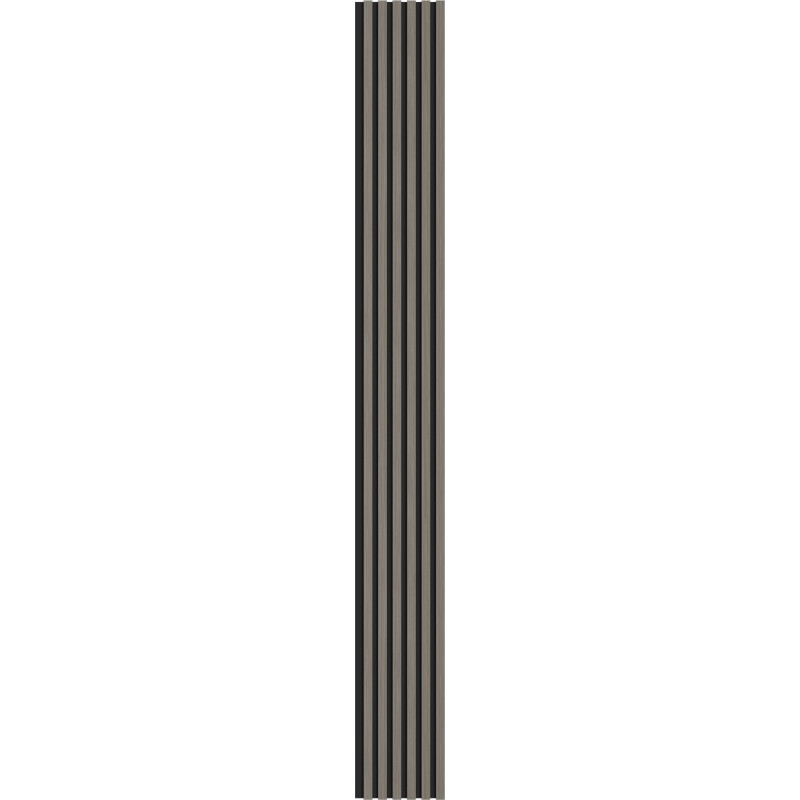 Mexen Lam-B seinäpaneelit 275 x 30 cm, 4 mm HDF-levy, tekninen viilu, Teräksinen Tammipuu - S100-275307-3015-006