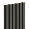 Mexen Lam-B lamelles murales 275 x 30 cm, panneau HDF 4 mm, placage technique, Chêne Onyx - S100-275307-3015-010