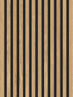 Mexen Lam-B Wandlamellen 275 x 30 cm, HDF-Platte 4 mm, technisches Furnier, Klassische Kiefer - S100-275307-3015-012