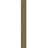 Mexen Lam-B lamelles murales 275 x 30 cm, panneau HDF 4 mm, placage technique, Pin Classique - S100-275307-3015-012