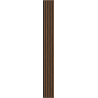 Mexen Lam-B panneaux muraux 275 x 30 cm, panneau HDF 4 mm, placage technique, Acajou Rubis - S100-275307-3015-013