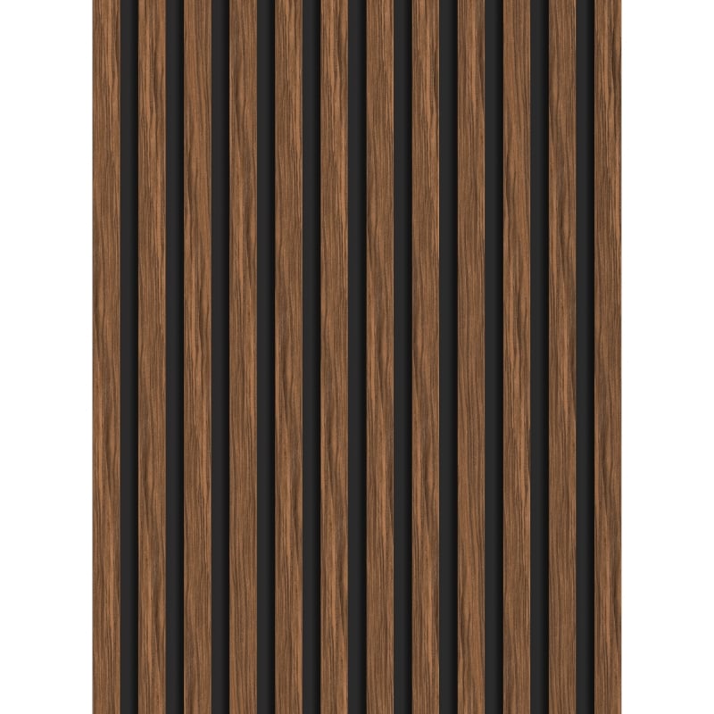 Mexen Lam-B lamele ścienne 275 x 30 cm, płyta HDF 4 mm, fornir techniczny, Mahoń Rubinowy - S100-275307-3015-013