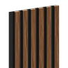 Mexen Lam-B lamelles murales 275 x 30 cm, panneau HDF 4 mm, placage technique, Acajou Rubis - S100-275307-3015-013