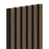 Mexen Lam-B Wandpaneele 275 x 30 cm, HDF-Platte 4 mm, technisches Furnier, Kakao-Nussbaum - S100-275307-3015-018