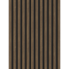 Mexen Lam-B wall slats 275 x 30 cm, 4 mm HDF board, technical veneer, Cocoa Walnut - S100-275307-3015-018
