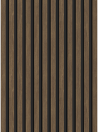 Mexen Lam-B wall slats 275 x 30 cm, HDF board 4 mm, technical veneer, Cocoa Walnut - S100-275307-3015-018